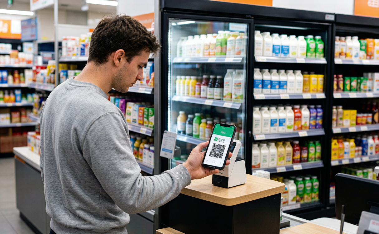 Alipay payment scan QR code China