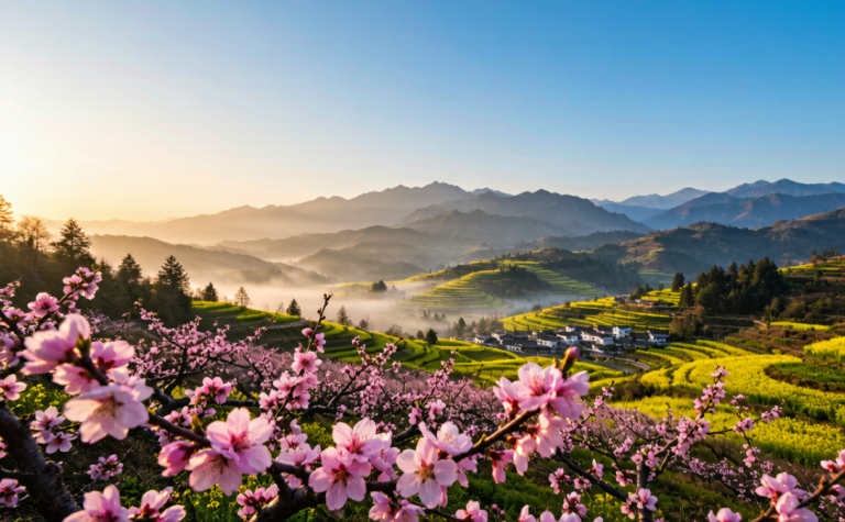 Best Spring Destinations in China: Blossoms and Green Hills