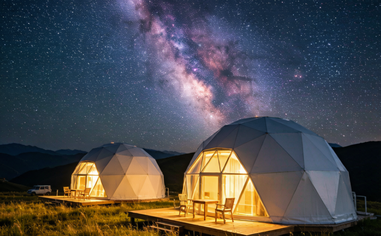 Camping and Glamping in China: Grasslands, Deserts and Star Domes