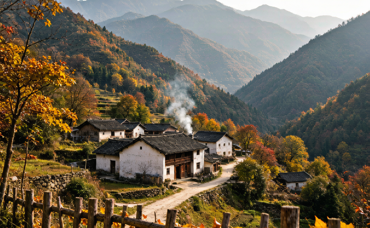 A peaceful remote lake in China as an alternative to crowded Golden Week hotspots
