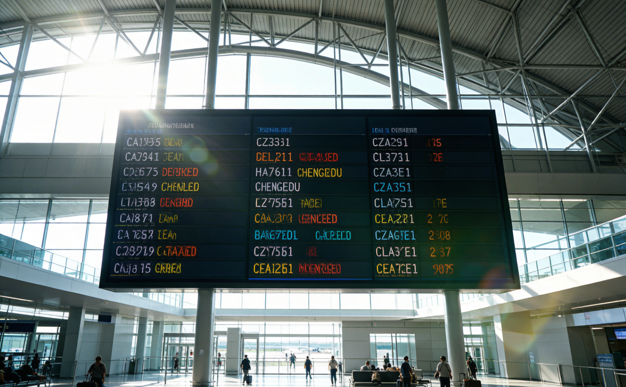 China new airports 2026 - modern airport terminal interior with skylights