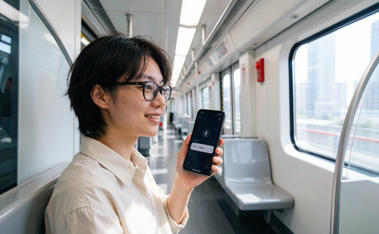internet in China VPN guide - using a translation app on the metro, China