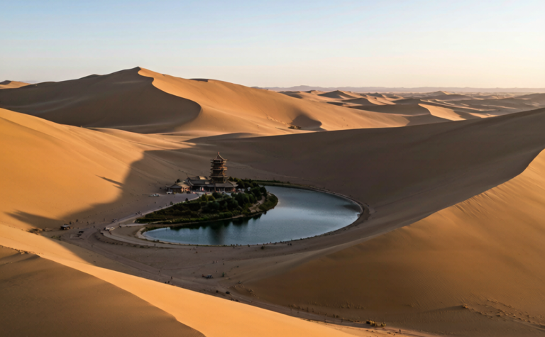 Crescent Lake & Mingsha Sand Dunes Guide: Dunhuang’s Desert Oasis