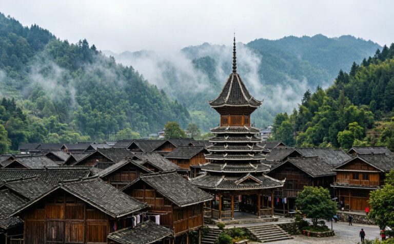 Zhaoxing Dong Village, Guizhou: Drum Towers and Living Culture