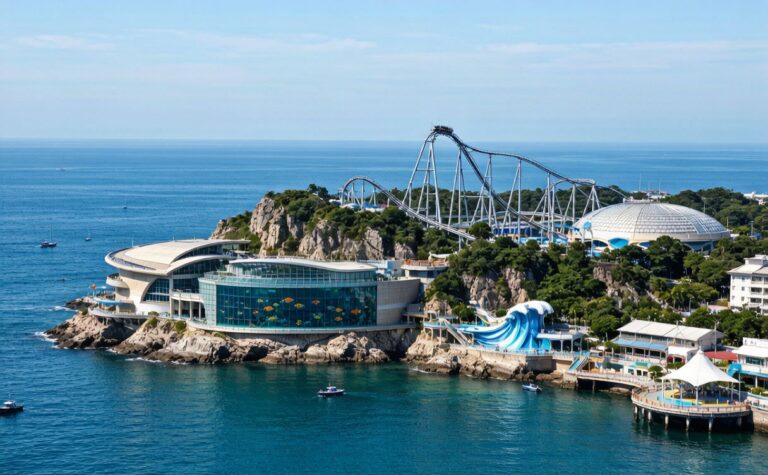 Ocean Park, Hong Kong, China: Marine & Amusement Park
