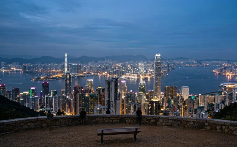 Victoria Peak, Hong Kong, China: Peak Tram Views