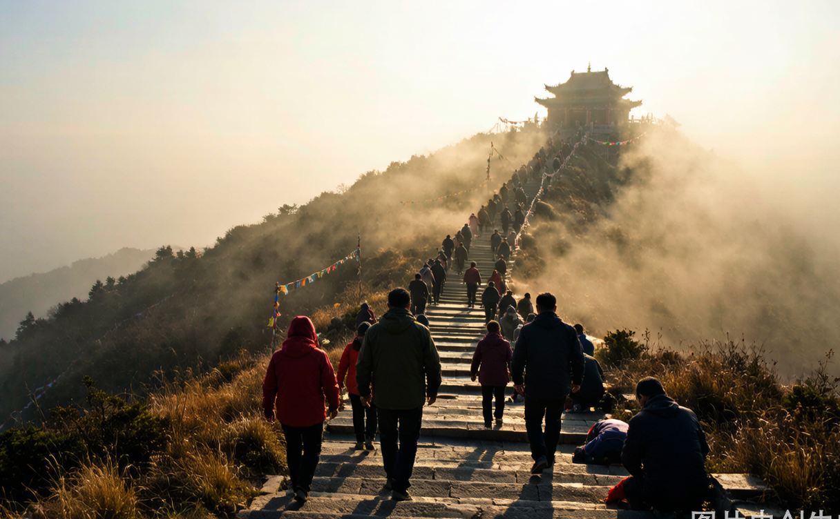 Tayuan Temple white stupa on Mount Wutai