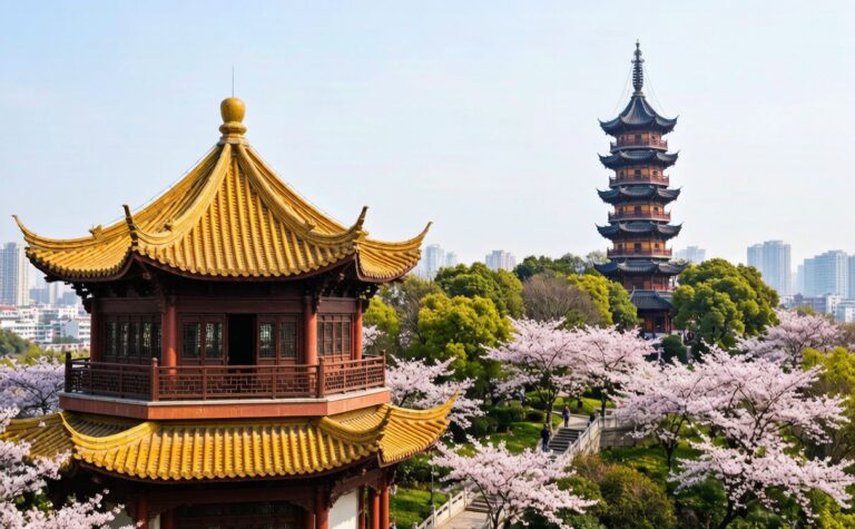Jiming Temple, Nanjing: Blossoms and Incense on the Hill