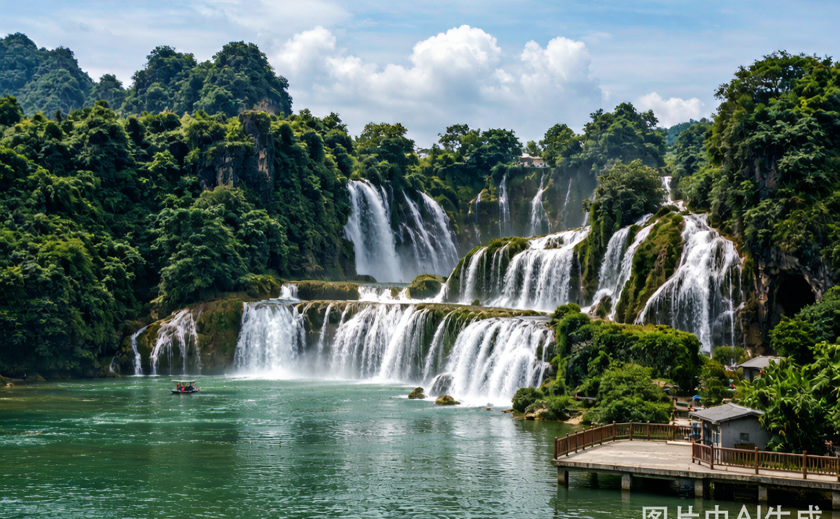 Nanning Qingxiu Mountain and Yongjiang River landscape