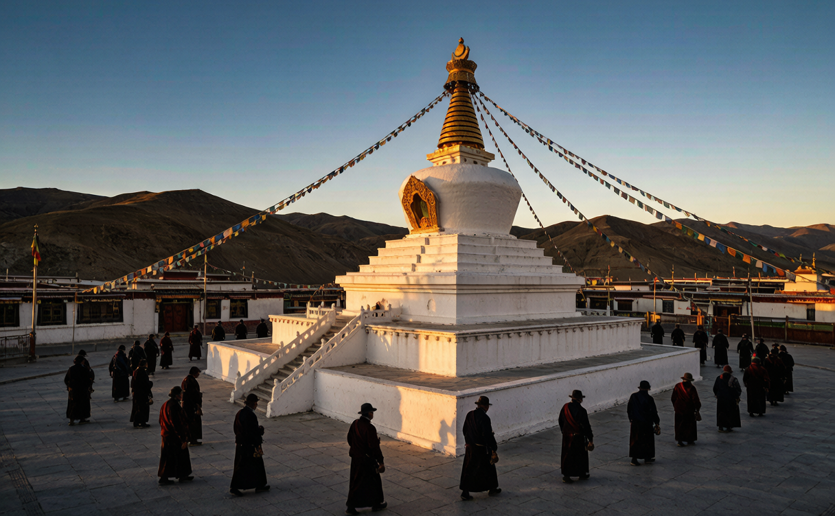 Tashilhunpo Monastery in Shigatse, Tibet, China — key stop on any Shigatse travel guide itinerary