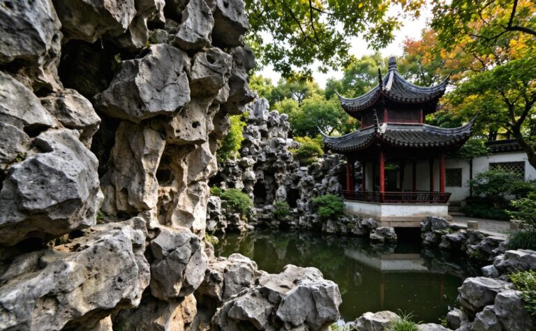 Lion Grove Garden Suzhou: Maze of Taihu Rocks