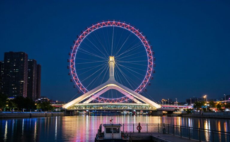 Tianjin Eye: Riding the Ferris Wheel Over the Haihe River