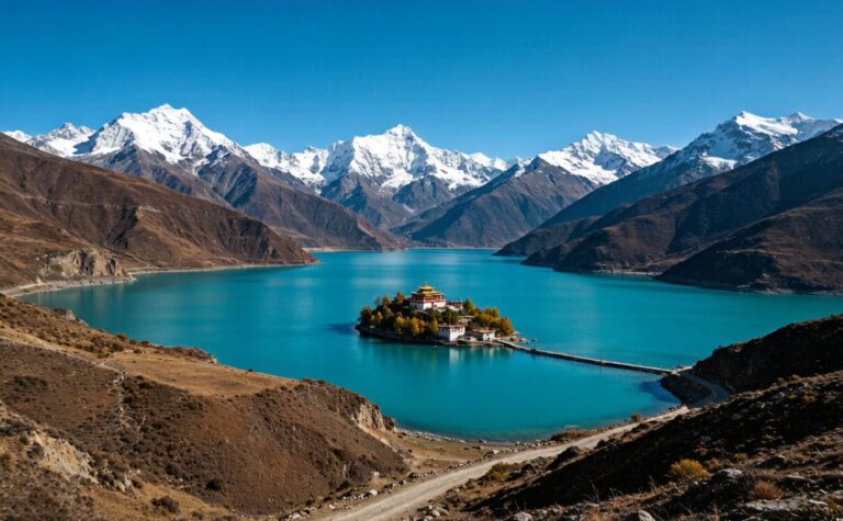 Basum Tso, Tibet, China: A Sacred Alpine Lake at Nyingchi