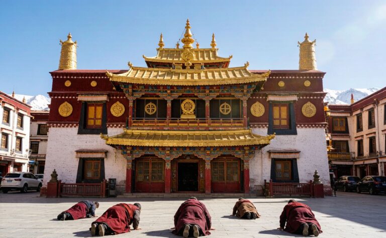 Jokhang Temple, Lhasa, Tibet, China: Sacred Heart of Old Lhasa