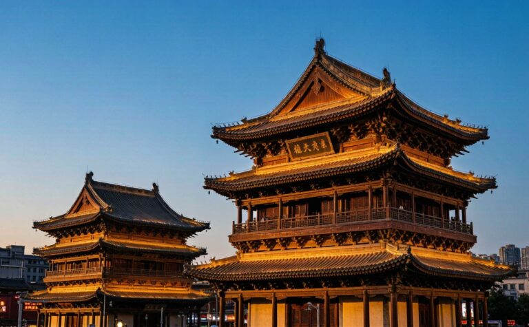 Xi’an Bell & Drum Tower: City Center Landmarks