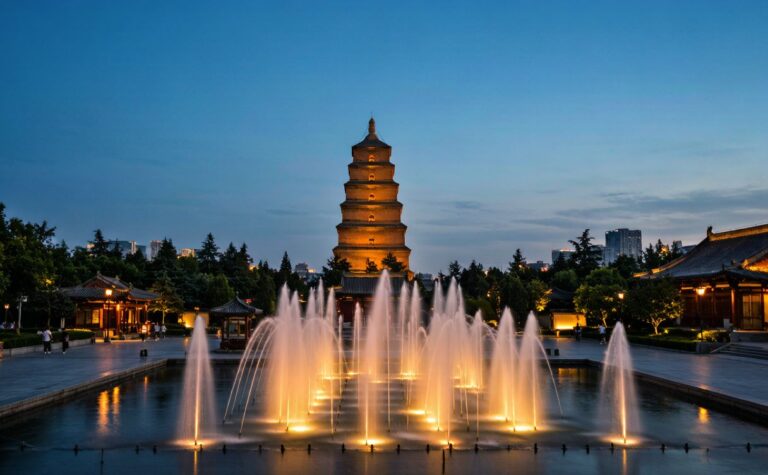 Xi’an Big Wild Goose Pagoda Guide: History, Night Fountains & How to Visit