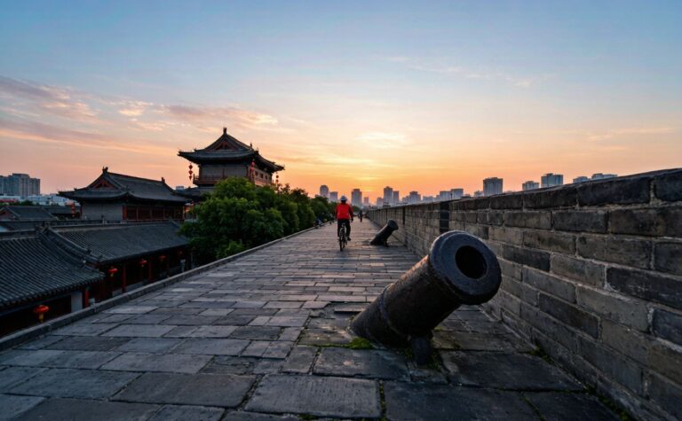 Xi’an City Wall Guide: Cycling the Ancient Ramparts & Gates
