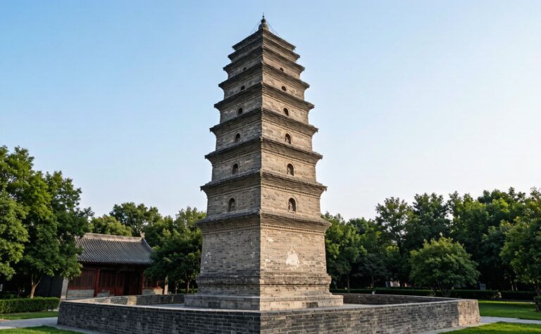 Small Wild Goose Pagoda Xi’an: Tang Pagoda & Park