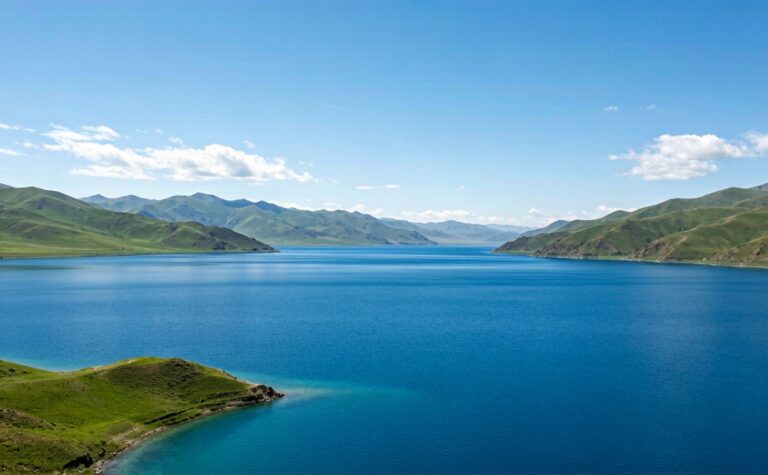Sayram Lake, Xinjiang, China: “Last Tear of the Atlantic