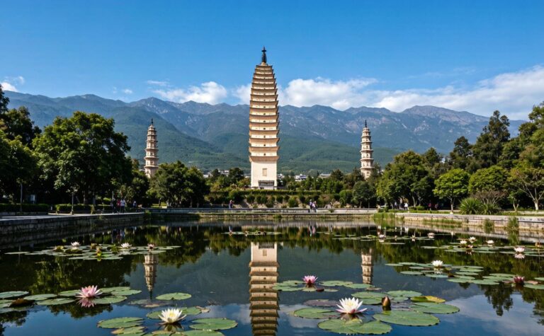 Three Pagodas of Dali, Yunnan: A Thousand Years in Stone