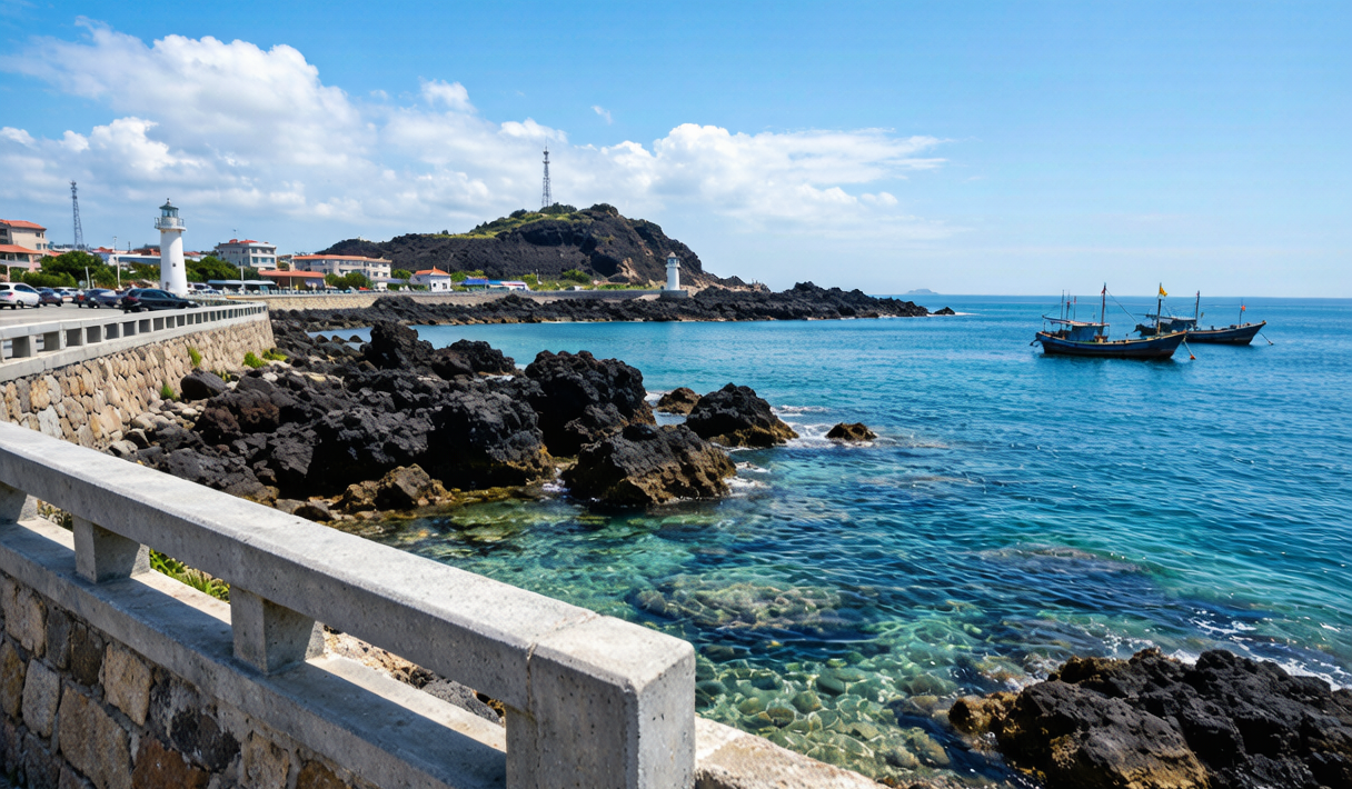 Zhanjiang Donghai Island volcanic coastline