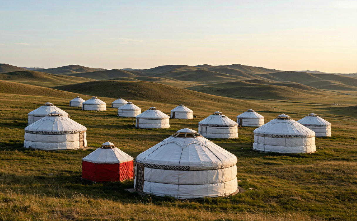 Baotou travel guide - Tibetan-style halls at Wudangzhao Monastery in the Yinshan mountains