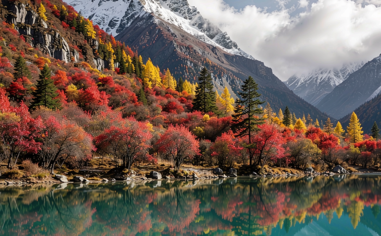 Bipenggou Valley Guide: Sichuan’s Autumn Colour and Alpine Lakes
