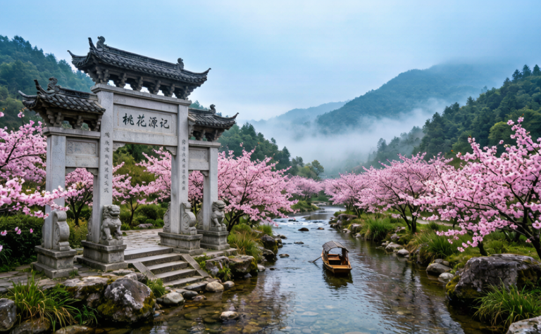 Changde Travel Guide: Peach Blossom Spring and Hunan’s Riverside Poetry Wall