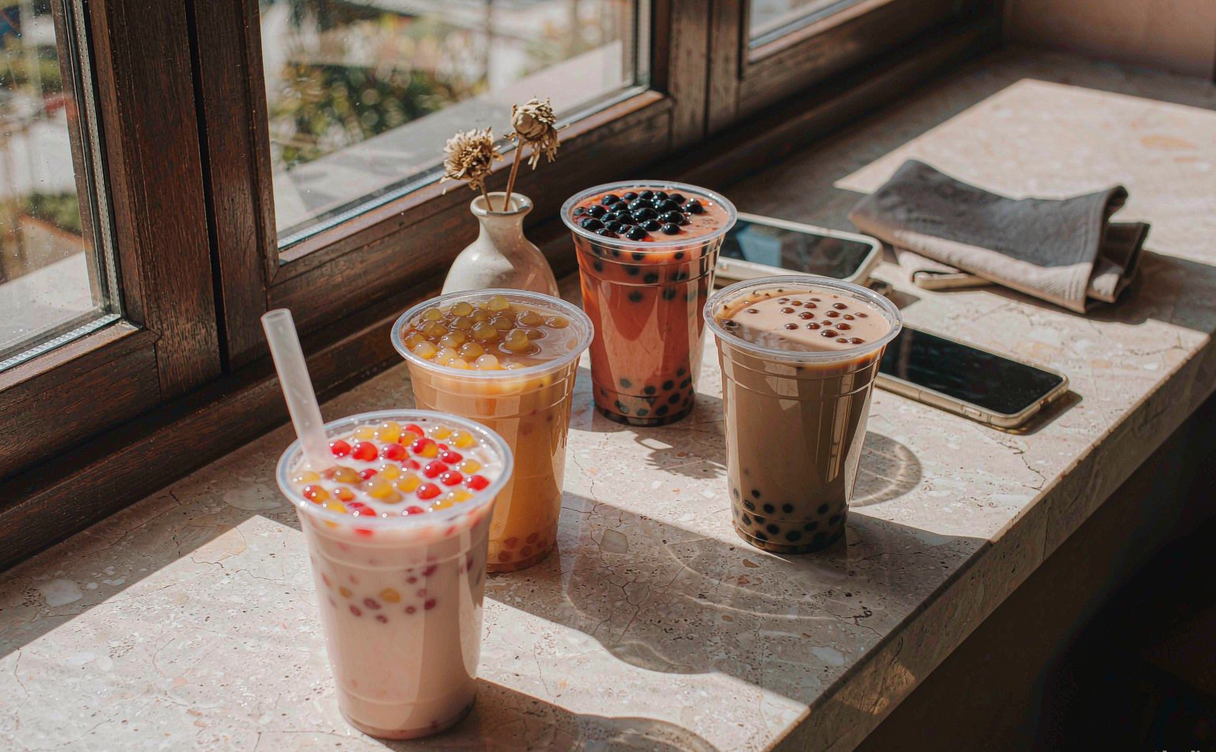 china-bubble-tea-milk-tea-guide - brown sugar boba milk tea with tapioca pearls