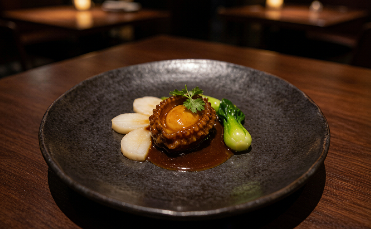 Michelin restaurants China guide - plated tasting menu course