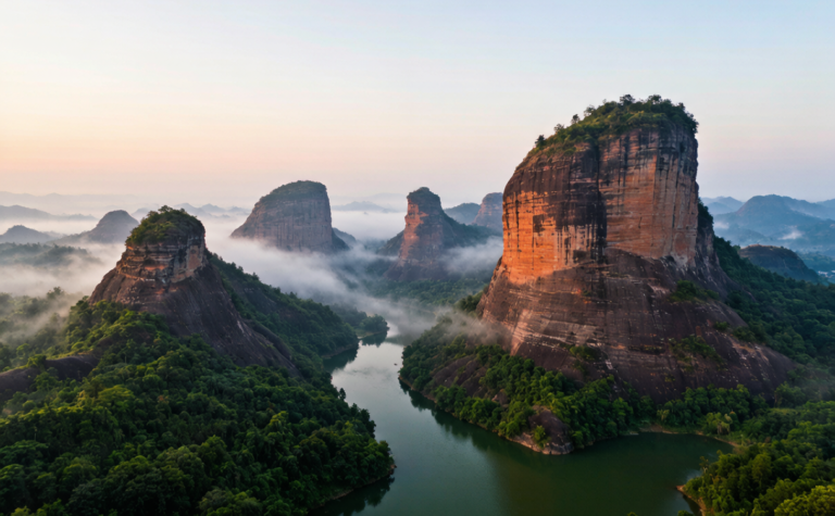 Danxia Mountain Guide: The Guangdong Cliffs That Named a Landform