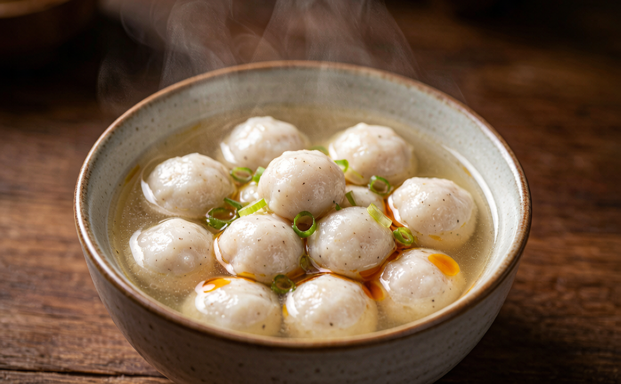 Night market snacks and lit lane houses in Fuzhou