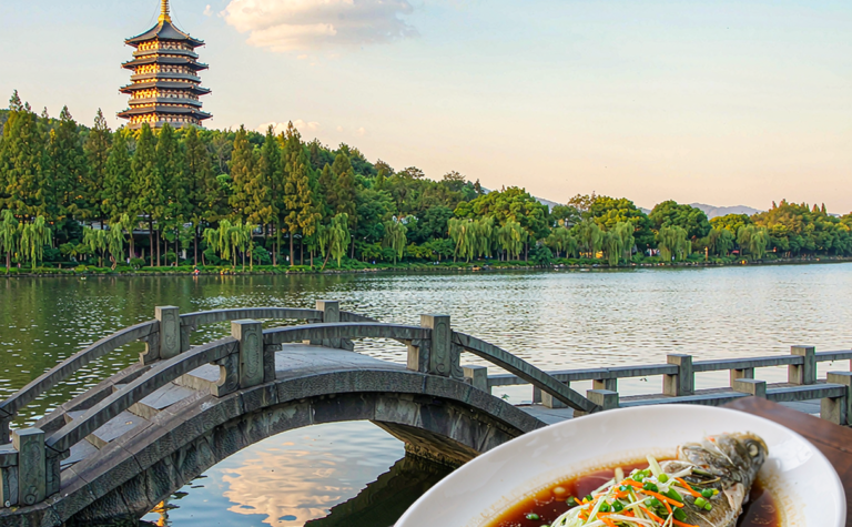 Hangzhou Food Guide: West Lake Vinegar Fish and Longjing Tea Eats
