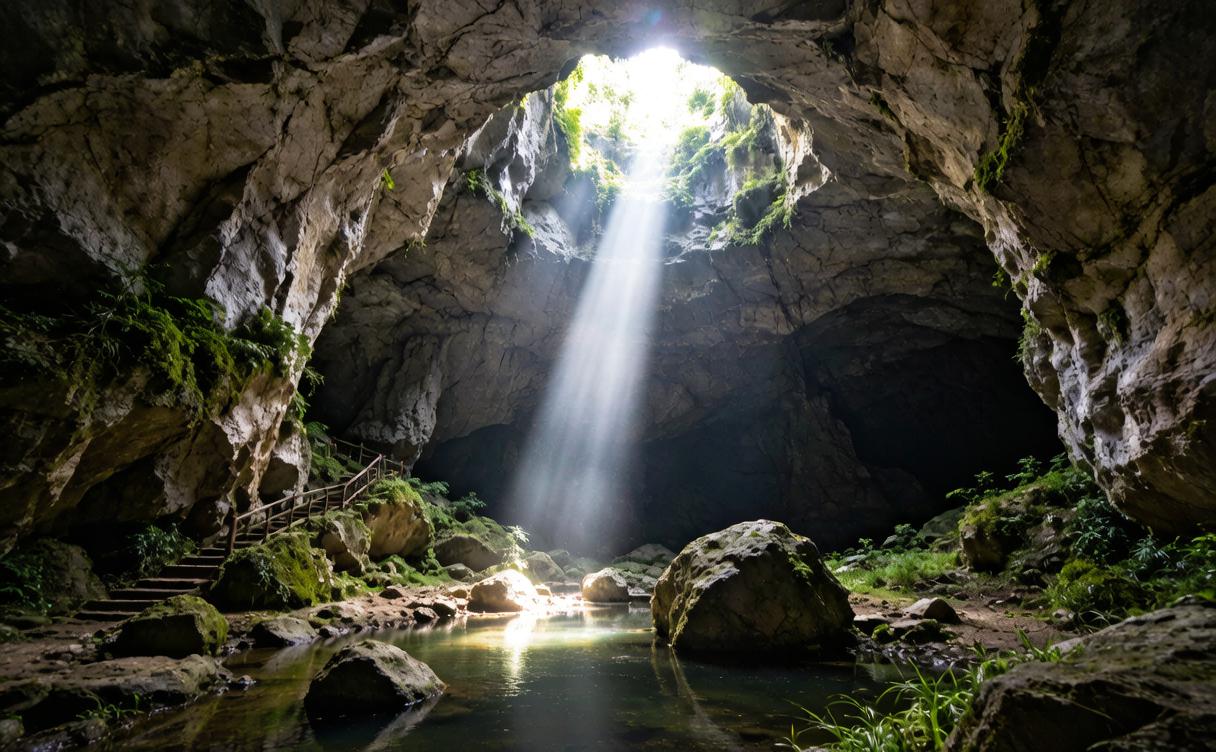Panyang River karst cliffs Bama Hechi