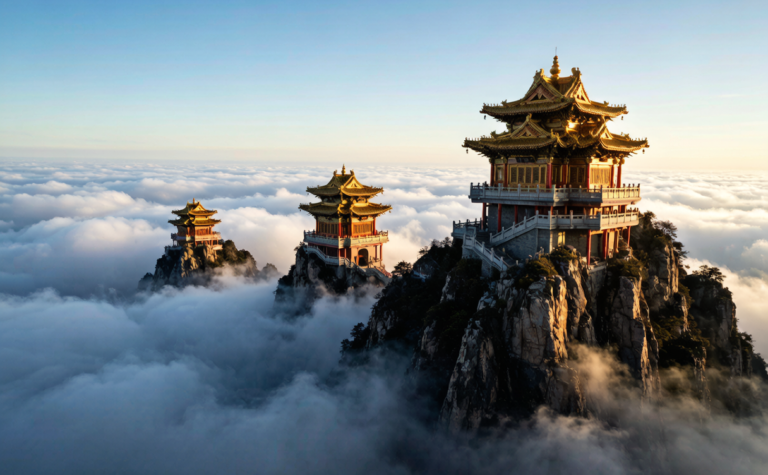 Laojun Mountain Guide: Golden Summit Sea of Clouds in Henan