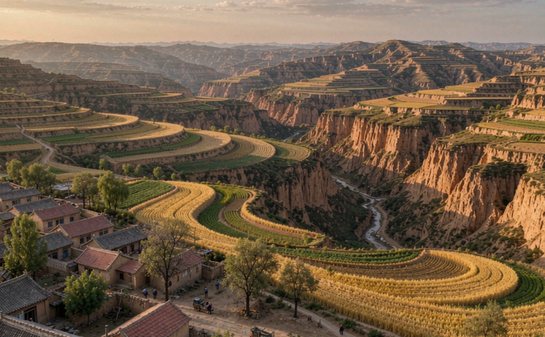 Luliang Travel Guide: Loess Plateau Villages and Yellow-Earth Scenery