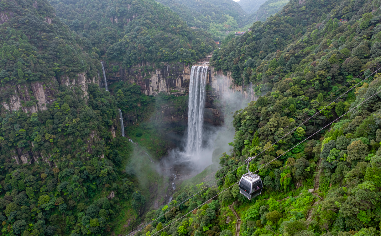 mingyue-mountain-jiangxi-guide - Mingyue Mountain cloud sea and cliff plank road