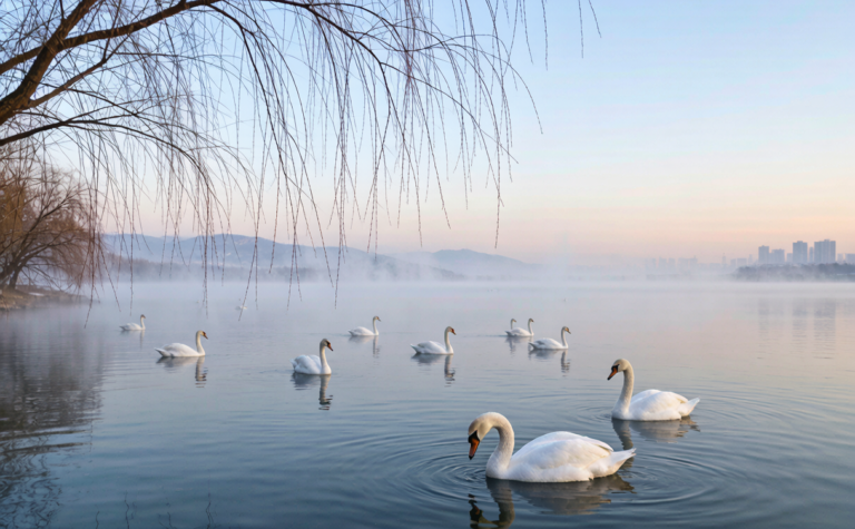 Sanmenxia Travel Guide: Winter Swan Lake, Hangu Pass and Yellow River