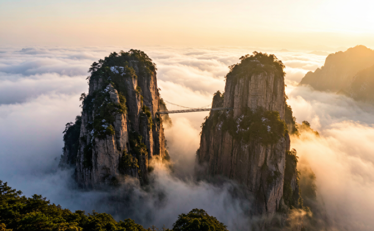 Shenxianju Guide: Cloud Peaks, Glass Walkways and Waterfalls in Zhejiang