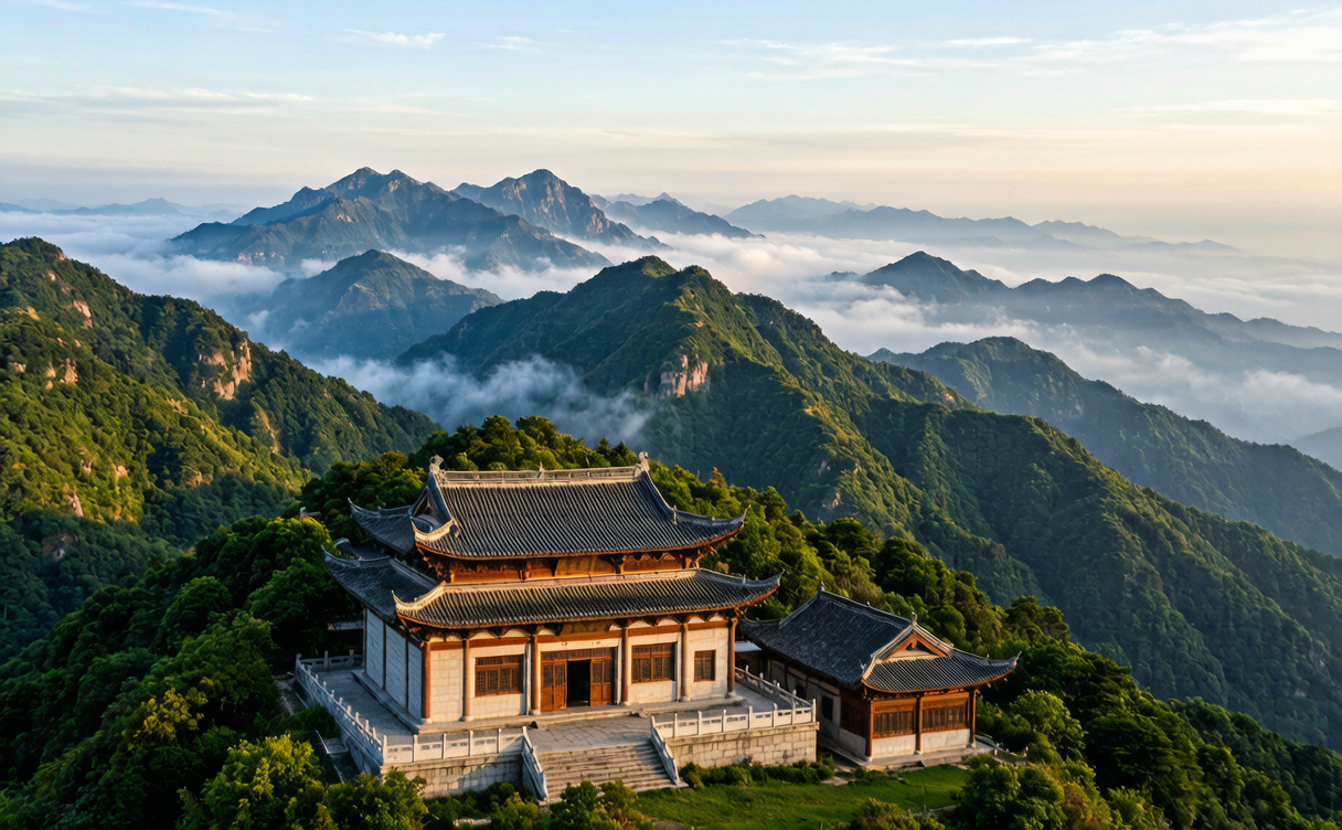 Taizhou travel guide - cliff walkways among the rock pillars of Shenxianju in Xianju
