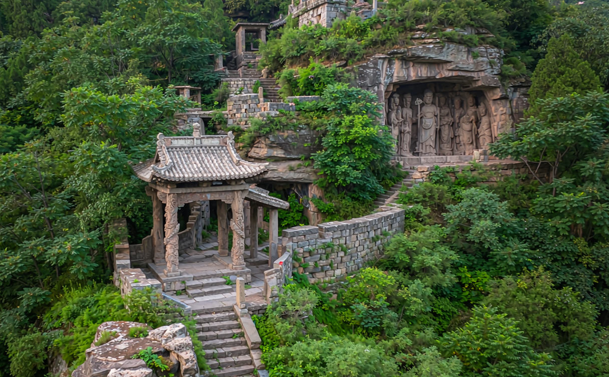 Tongchuan travel guide - Chenlu kiln village built from broken porcelain