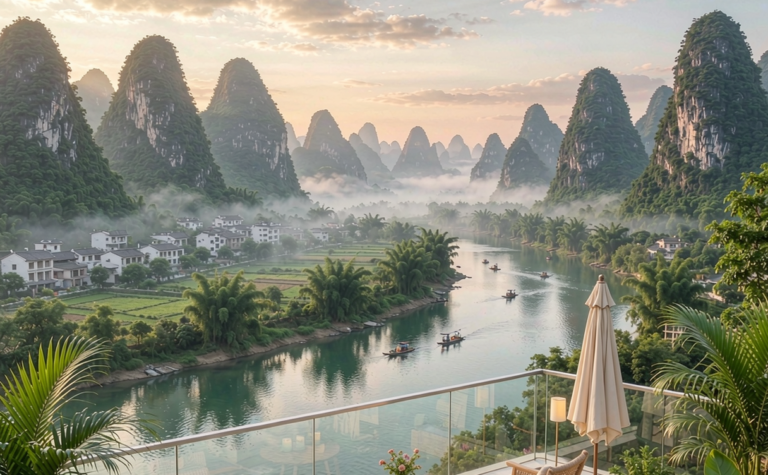Yangshuo Riverside Hotels Guide: Wake Up to Karst Peaks