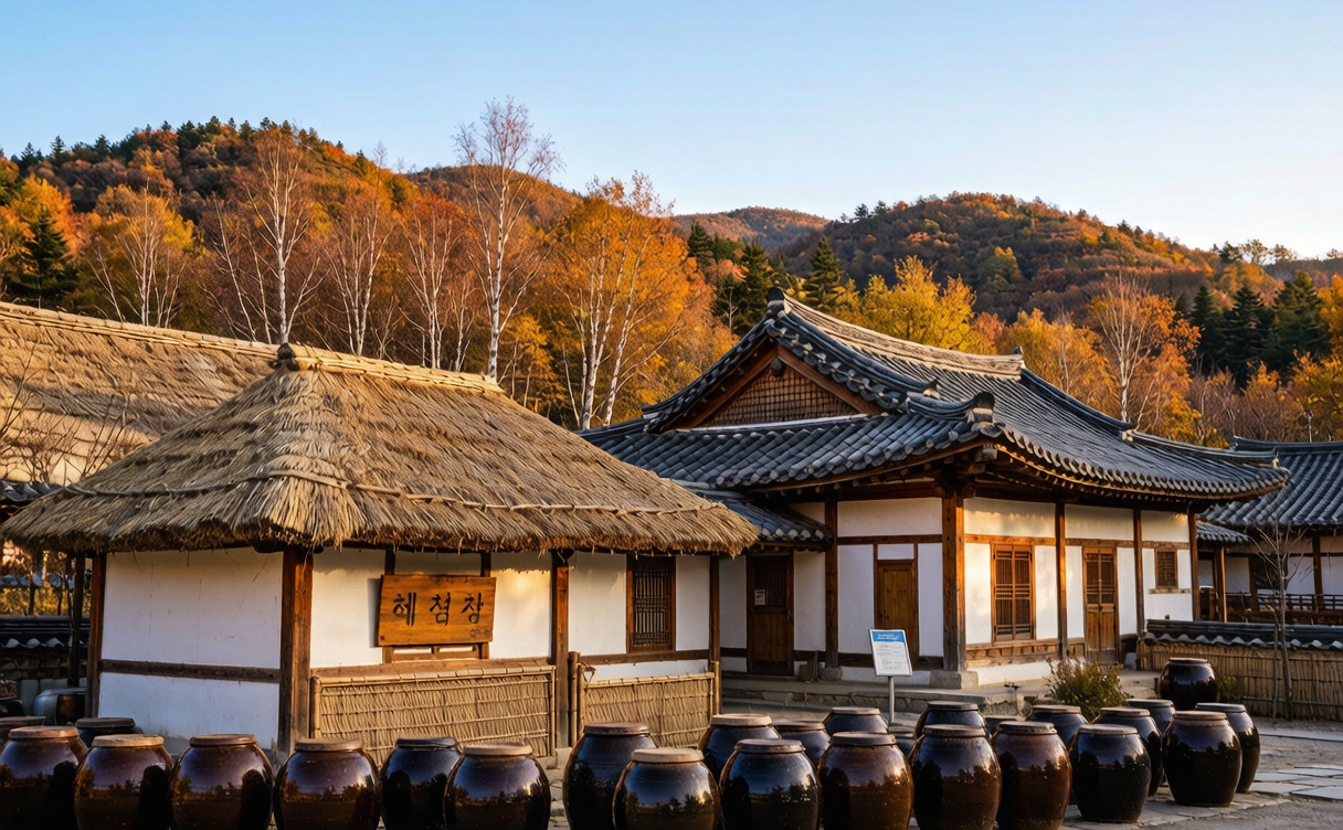Yanji travel guide - Korean folk village houses in Yanbian, Jilin province