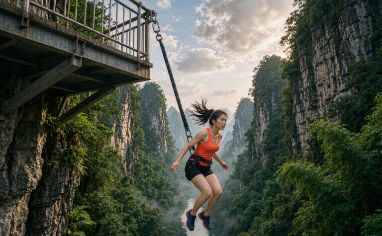 China Bungee Jumping Guide, China