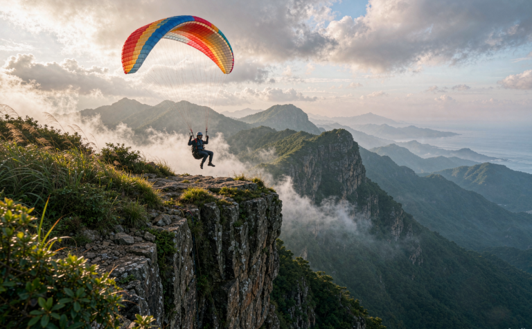 China Paragliding Guide, China