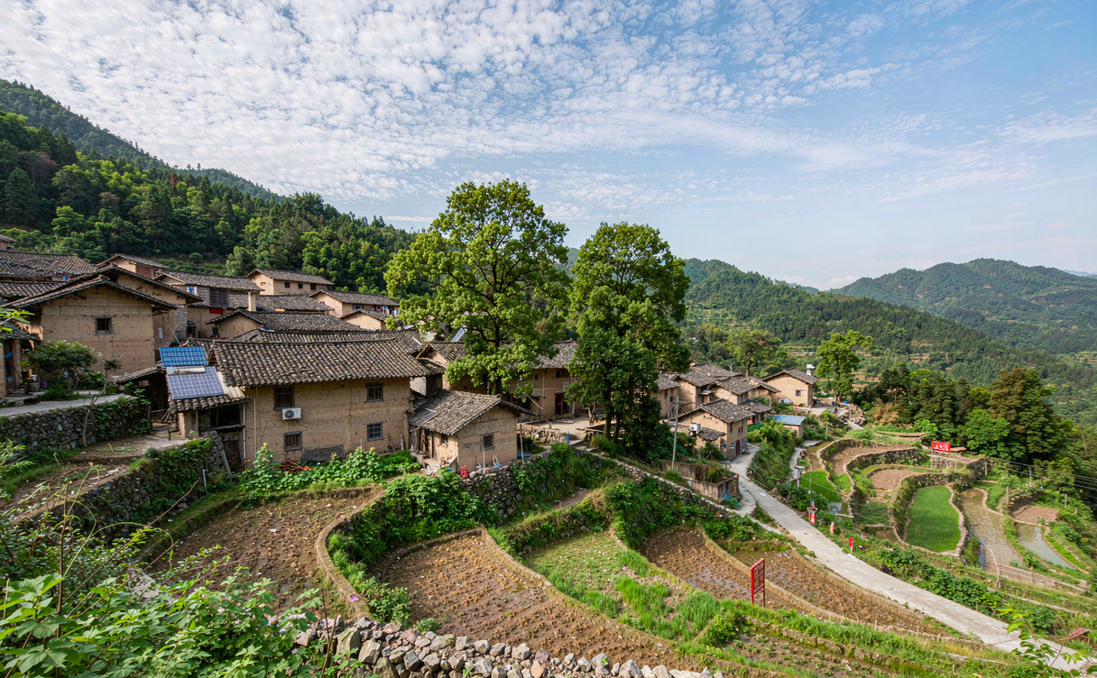 Ancient village in Anhui, China