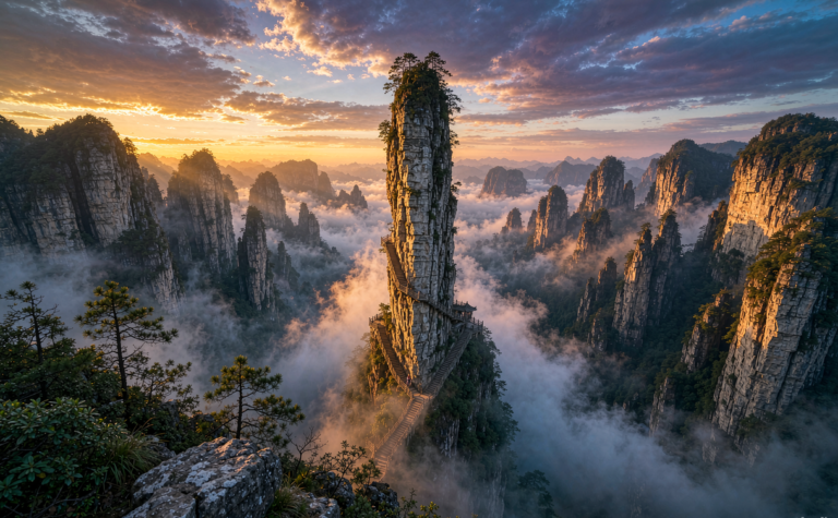Enshi Grand Canyon Travel Guide: Karst Pillars and Cliff Walkways