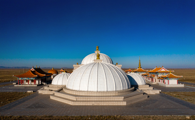 Genghis Khan Mausoleum in Ordos, China