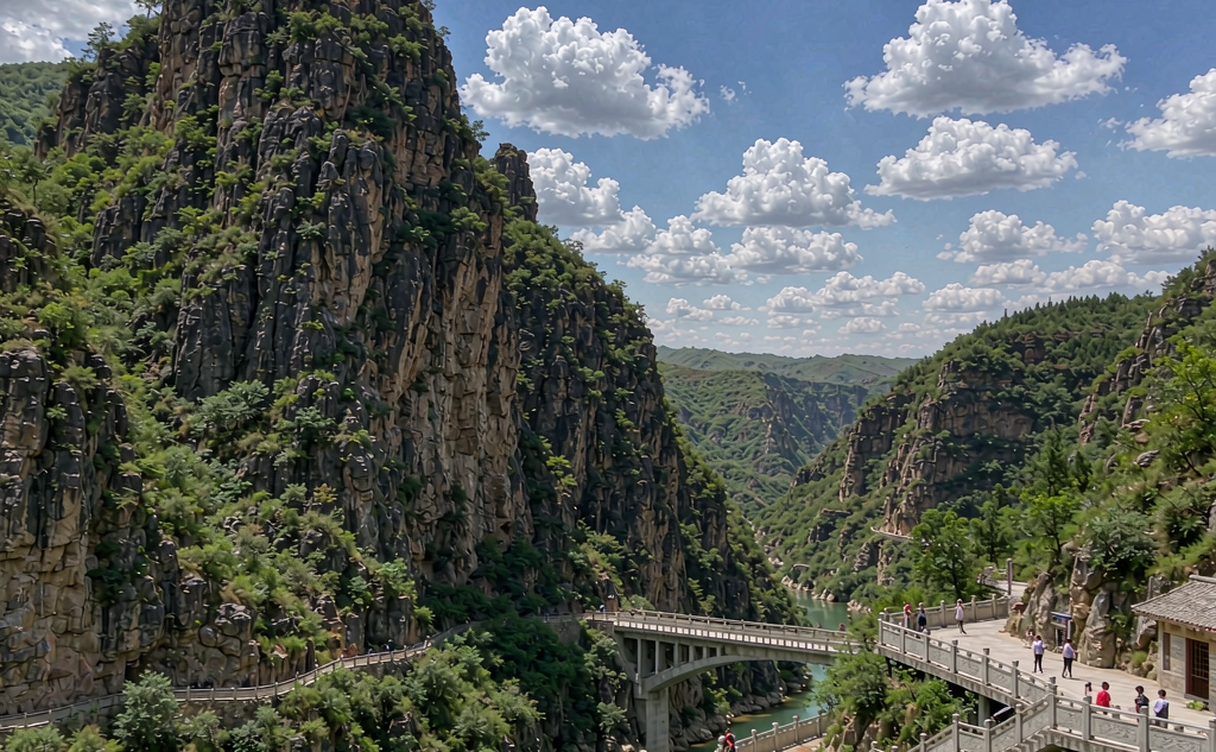 Pingshun Taihang Grand Canyon viewpoint