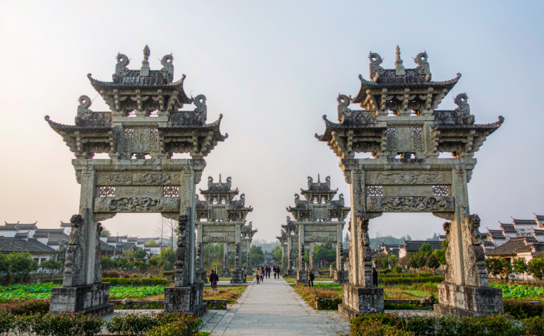 Tangyue Archways: Huizhou Memorial Gate Group, Anhui